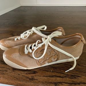 Tory Burch Suede Sneakers (size 8)